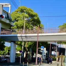 元町・中華街駅出口からすぐ