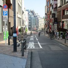 港区は坂が多い