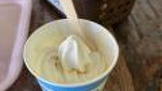 雪塩ソフトクリーム！