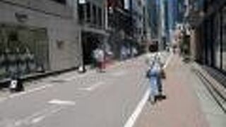 銀座一丁目駅からすぐ