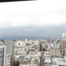 天気が良ければ富士山が見えます