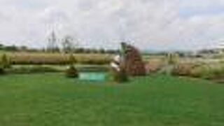 駅近くで花を楽しめる