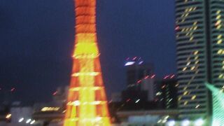 神戸港の夜景がロマンチックです。
