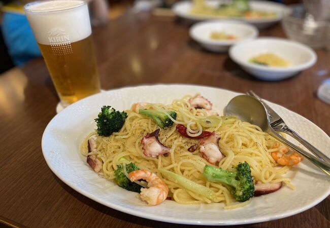 光が丘駅:やっぱり美味しいもちもちパスタ