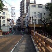 板橋の名前の由来となった橋