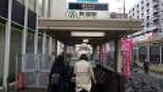 超便利な東京メトロ千代田線と町屋駅前で、荒川線と乗り換えらくちんです。