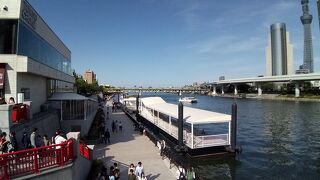 お台場と浅草の間の利用がおすすめ