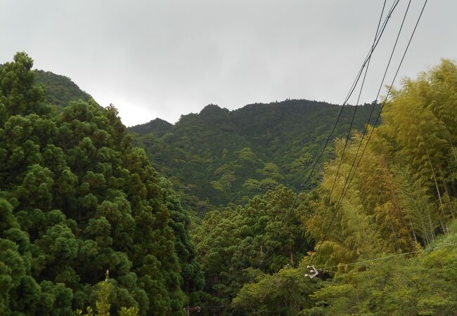 那智山の一角