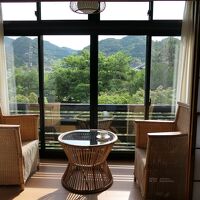 落ち着ける客室