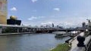 スカイツリー付近の景色は近未来的でした