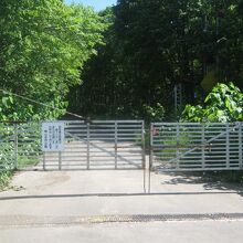 ここから先は入れませんでした