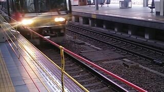 2019年３月16日の大阪14時15分発新快速姫路行きの様子について