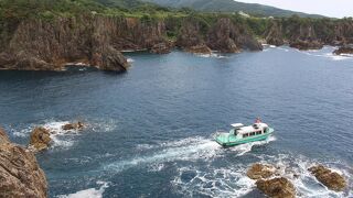 佐渡島のメインの観光地・尖閣湾を楽しめるところ