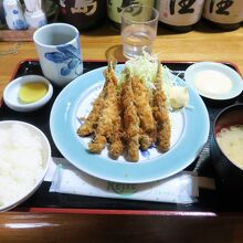 ししゃもフライ定食（1,870円）