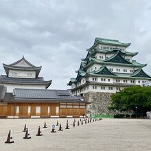 金鯱のない名古屋城