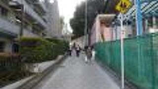 王子稲荷神社の南側