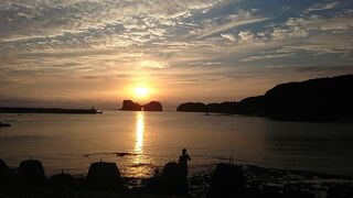 白浜の夕日の絶景スポット