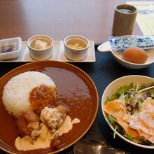 大満足のチキン南蛮カレーでした！