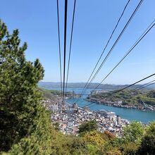 中から見える景色