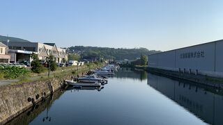 運河らしさがあります