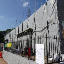 トイレ以外は工事中