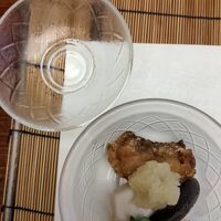 鮎魚女の揚げ浸しはさすがの味。抜群にうまい