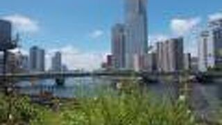 築地と佃・月島とを結ぶ橋です。