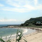 角島の海水浴場のバックアップ？