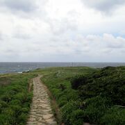 角島の最北端です。