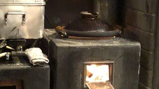 おかまで炊きあがったご飯にほっこり