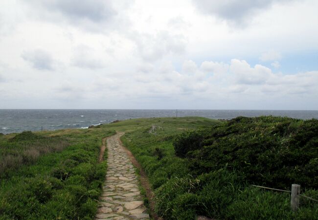 角島の最北端です。