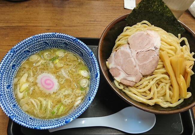 夕食でつけめん並をいただきました