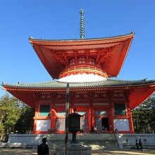 根本大塔の内部も立体曼荼羅になっている