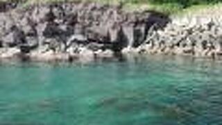 島牧村とせたな町の境界にある岬