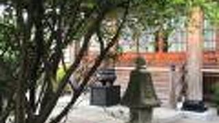 庭が整備されている