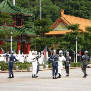 台湾といえば、衛兵交代儀式