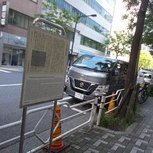 説明板のみです。