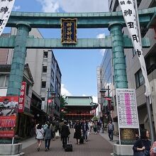 神田明神鳥居