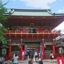 神田明神の大きな門