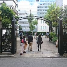 ニコライ聖堂入り口