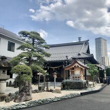 リアル箱庭みたい　奥に防衛省が見えます