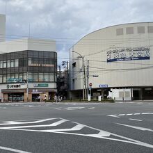 阪急京都線は四条通の下に線路があるのです。