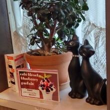 そこここに可愛いインテリアが。。。