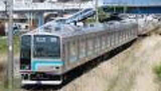 のんびりした郊外電車