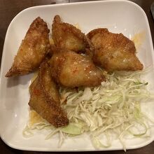 エビチリ銀餃子