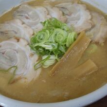 チャーシュー味噌ラーメン