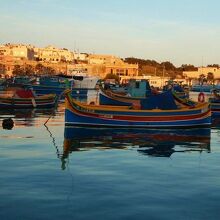 マルサシュロックの夕方の景色。凄く綺麗です！