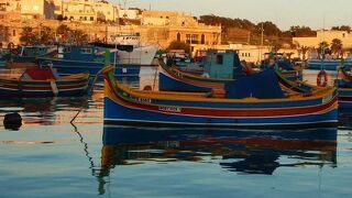 夕陽に映えるマルサシュロックは絶景！