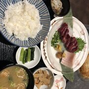 馬肉を美味しく食べれる店で、店の雰囲気も良く、お勧めします