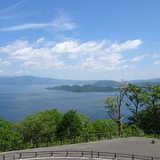十和田湖を望む展望台として有名